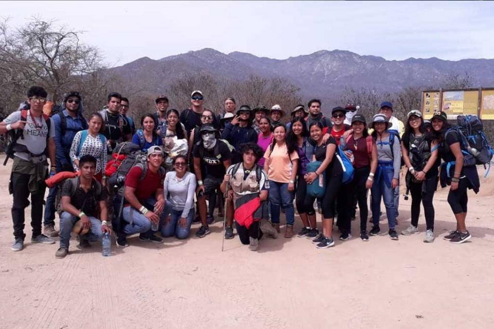 Estudiantes de UABCS Los Cabos, realizan práctica en la Sierra de La Laguna. Estudiantes de UABCS Los Cabos, realizan práctica en la Sierra de La Laguna