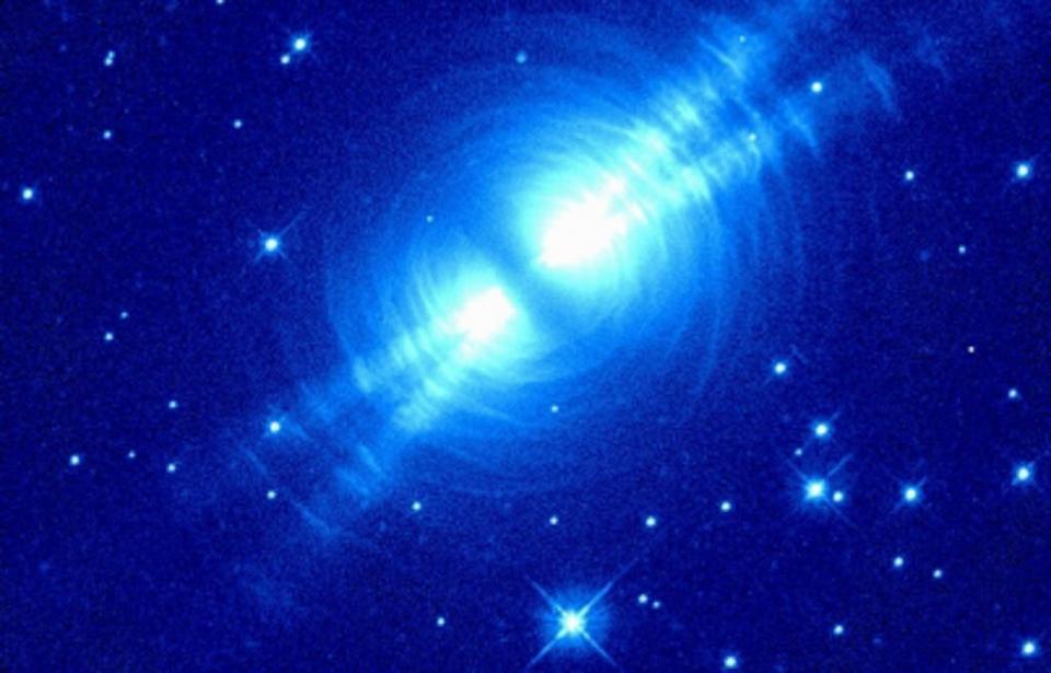 Muestran imagen de la Nebulosa del Huevo Muestran imagen de la Nebulosa del Huevo