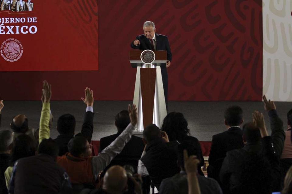 Habrá protección a periodistas, afirma López Obrador y descarta impunidad Habrá protección a periodistas, afirma López Obrador y descarta impunidad