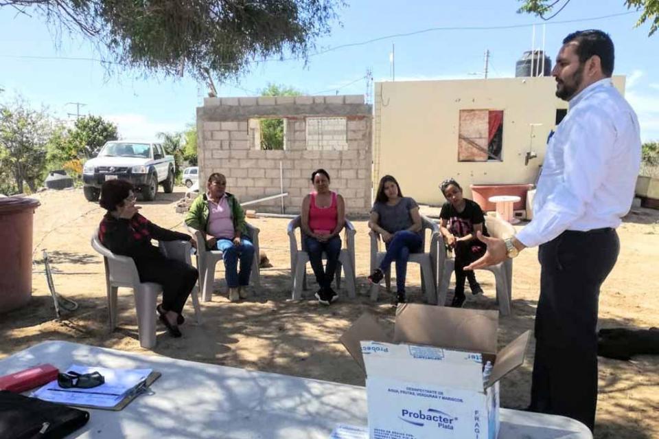Salud emitió medidas de saneamiento básico en comunidad rural de Comondú Salud emitió medidas de saneamiento básico en comunidad rural de Comondú