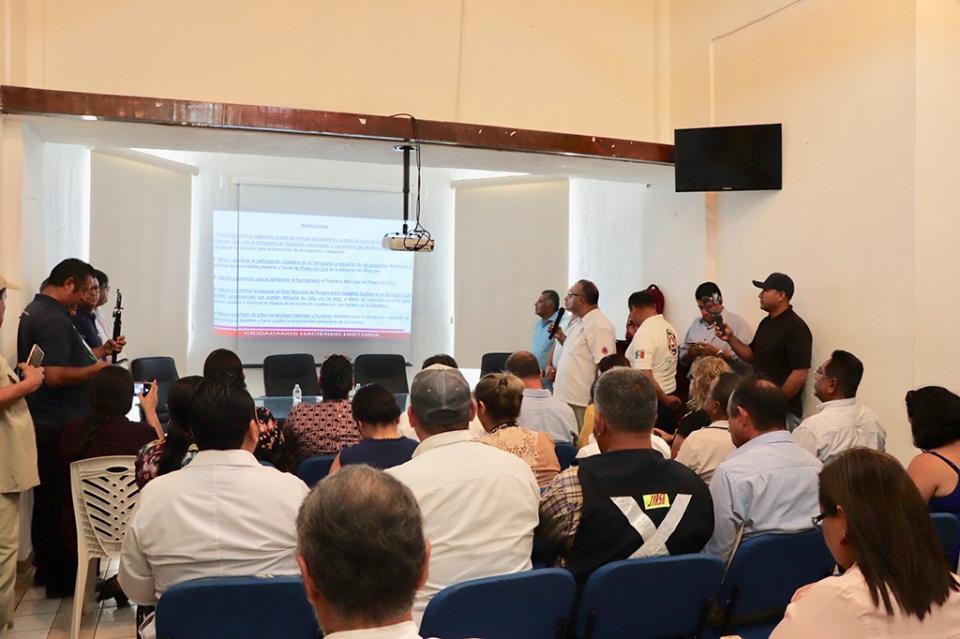 Consejo Delegacional de Protección Civil en Sesión permanente para la Temporada de Lluvias y Ciclones Tropicales 2019 Consejo Delegacional de Protección Civil en Sesión permanente para la Temporada de Lluvias y Ciclones Tropicales 2019