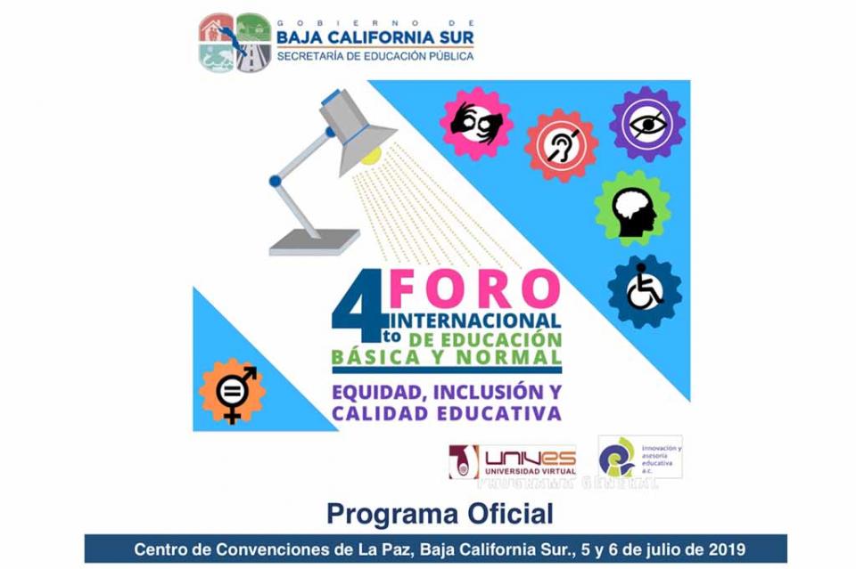 Inicia con conferencias magistrales IV Foro Internacional Educativo en BCS Inicia con conferencias magistrales IV Foro Internacional Educativo en BCS