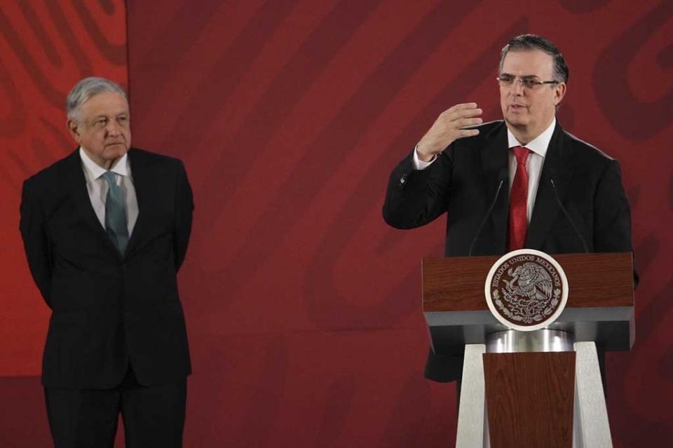 Ebrard rechaza criminalización de migrantes y destaca freno a aranceles Ebrard rechaza criminalización de migrantes y destaca freno a aranceles