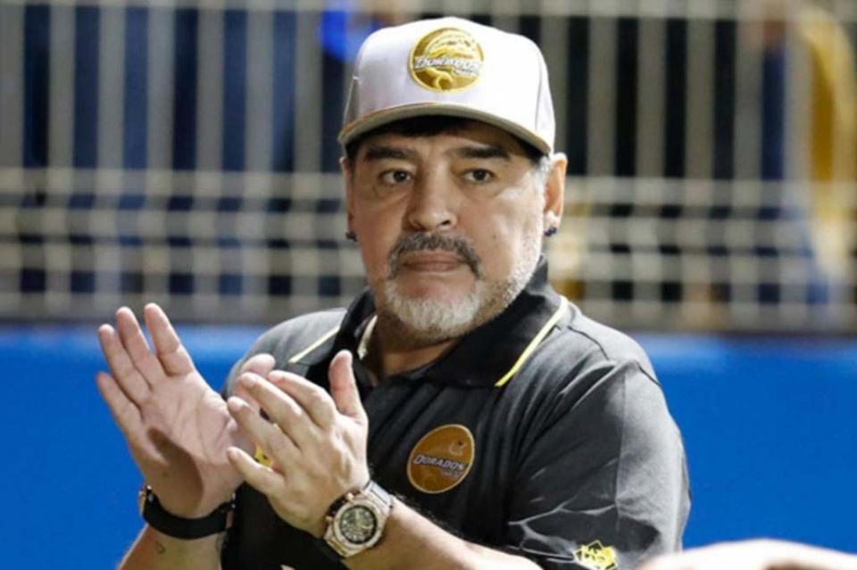 Maradona deja dirección técnica de Dorados por motivos de salud Maradona deja dirección técnica de Dorados por motivos de salud