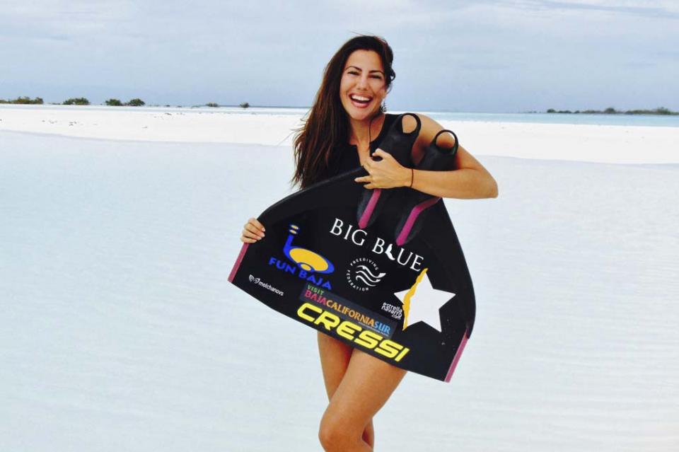 Estrella Navarro competirá en el mundial de buceo libre Estrella Navarro competirá en el Mundial de Buceo Libre