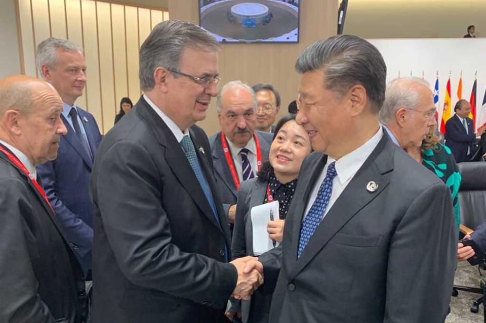 Marcelo Ebrard inicia visita a China Marcelo Ebrard inicia visita a China