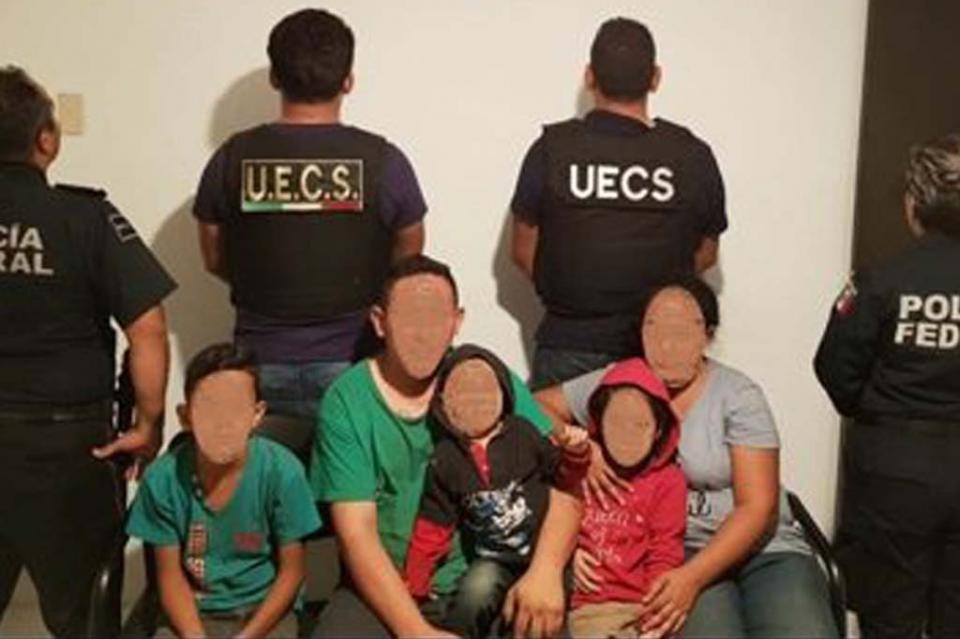 Autoridades liberan a migrantes hondureños secuestrados en Veracruz Autoridades liberan a migrantes hondureños secuestrados en Veracruz