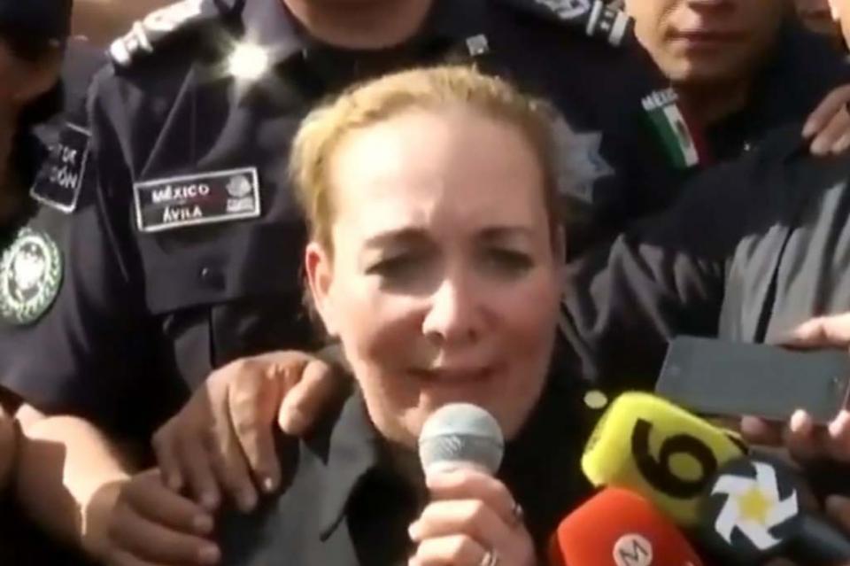 Coordinadora de Guardia Nacional ofrece diálogo; federales la agreden Coordinadora de Guardia Nacional ofrece diálogo; federales la agreden