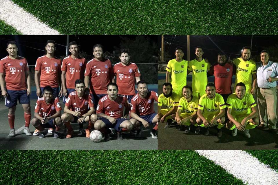 Por definirse finalistas de la Liga de Futbol 7 de la Salud y Empresarial Por definirse finalistas de la Liga de Futbol 7 de la Salud y Empresarial