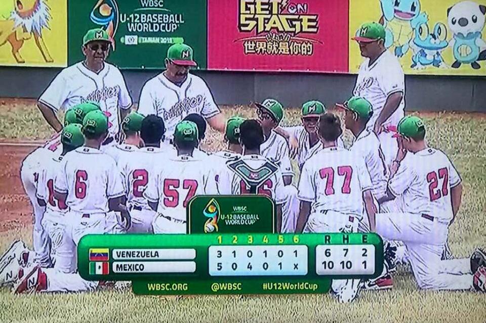México le gana a Venezuela en Mundial de Béisbol U12 México le gana a Venezuela en Mundial de Béisbol U12