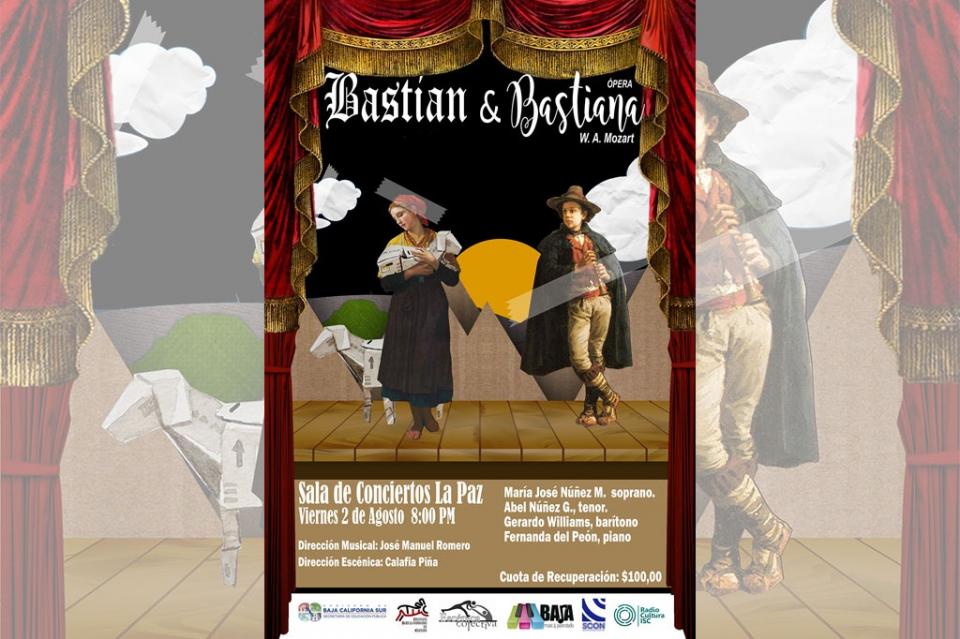 Presentará ISC la Ópera Bastían y Bastiana Presentará ISC la Ópera Bastían y Bastiana