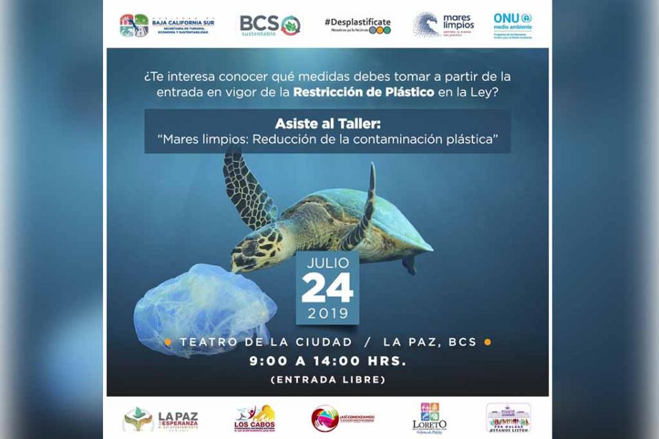 Invita SETUES a taller “Mares Limpios: reducción de la contaminación plástica” Invita SETUES a taller “Mares Limpios: reducción de la contaminación plástica”