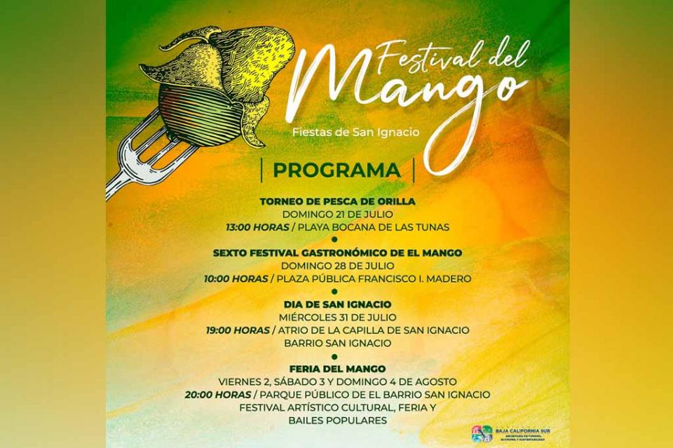 Invita SETUES a Festival del Mango en Todos Santos Invita SETUES a Festival del Mango en Todos Santos