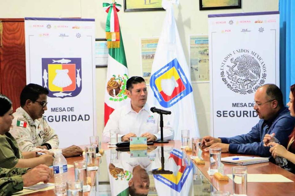 Fortalece Mesa de Seguridad coordinación en todos los municipios de BCS Fortalece Mesa de Seguridad coordinación en todos los municipios de BCS