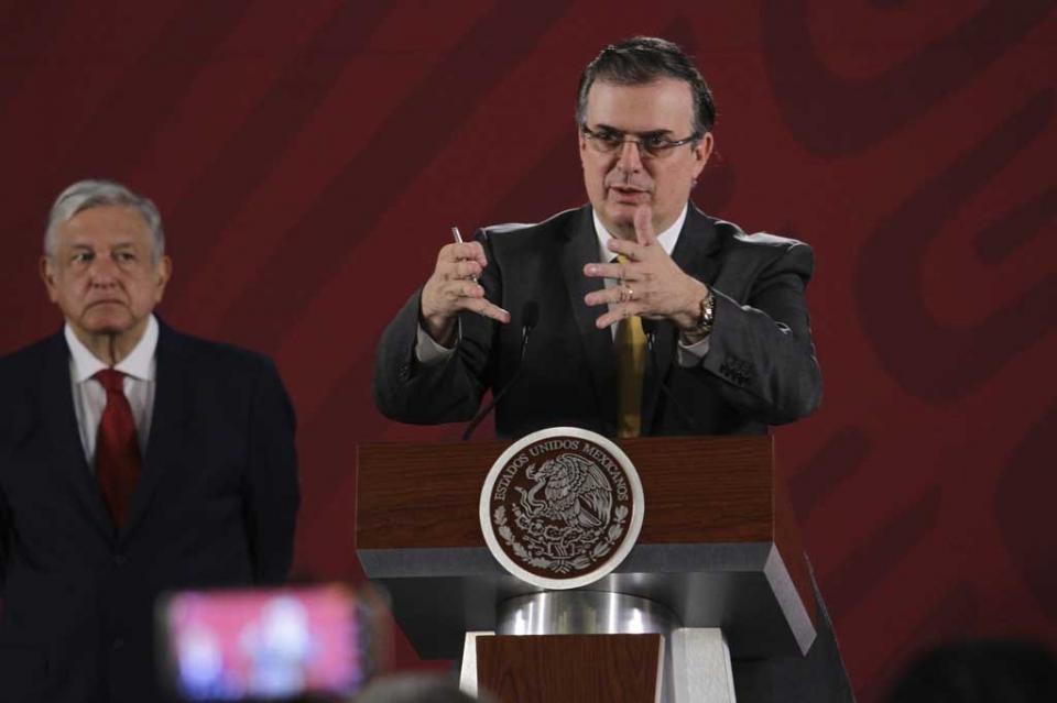 Ebrard pidió a Pompeo operativos contra tráfico de armas hacia México Ebrard pidió a Pompeo operativos contra tráfico de armas hacia México