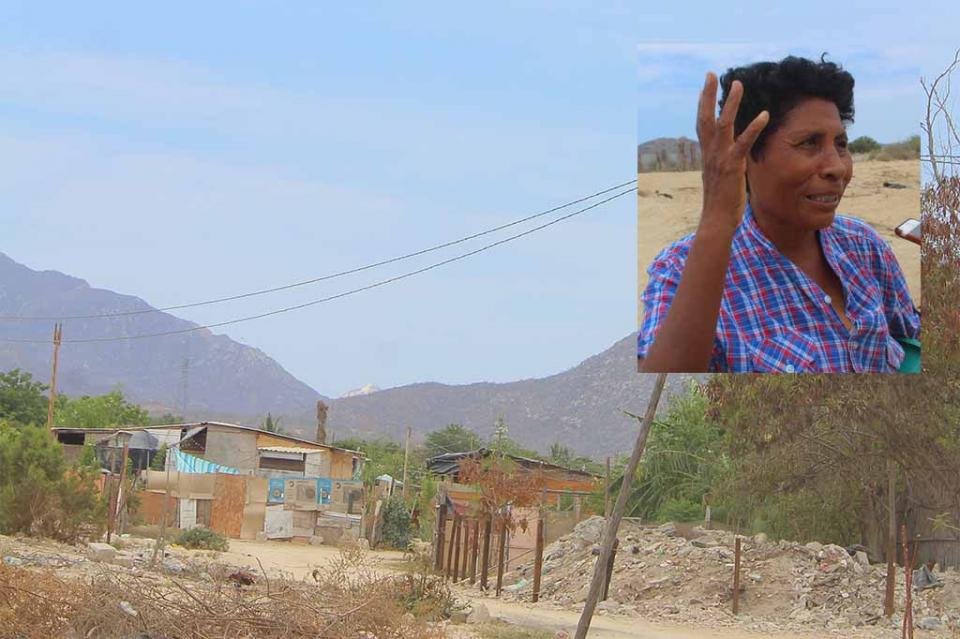 Vivo en arroyo por necesidad y preocupada ante la llegada de las lluvias, dice doña Rosa Vivo en arroyo por necesidad y preocupada ante la llegada de las lluvias, dice doña Rosa