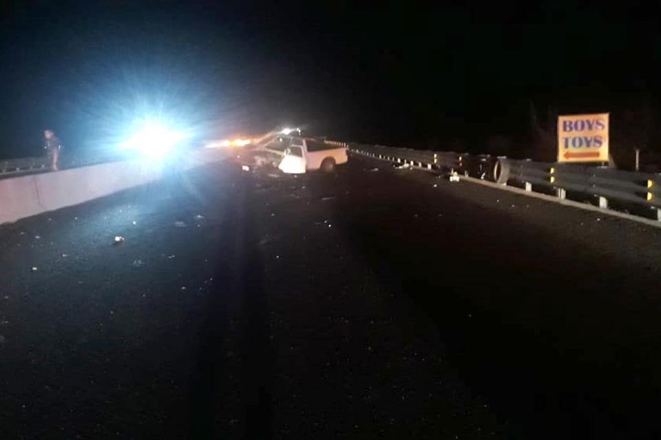 Choque en carretera Todos Santos-Cabo San Lucas deja un lesionado Choque en carretera Todos Santos-Cabo San Lucas deja un lesionado