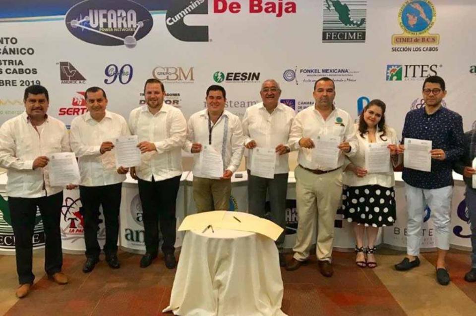 Firman convenio de colaboración ITES Los Cabos y Federación de Colegio de Ingenieros Mecánicos Industriales Electrónicos Firman convenio de colaboración ITES Los Cabos y Federación de Colegio de Ingenieros Mecánicos Industriales Electrónicos