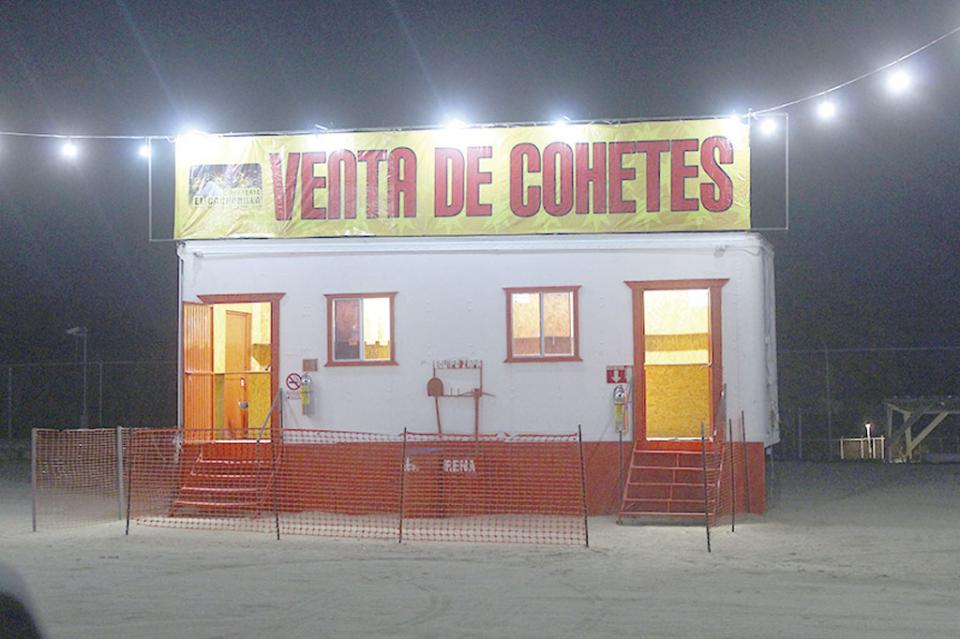 “Detectamos 5 casos de venta clandestina de materiales pirotécnicos en cantidades pequeñas”: Erick Santillán “Detectamos 5 casos de venta clandestina de materiales pirotécnicos en cantidades pequeñas”: Erick Santillán