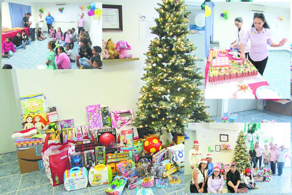 Regalos, piñata y pastel devolvieron la sonrisa a niños de Capasits Regalos, piñata y pastel devolvieron la sonrisa a niños de Capasits
