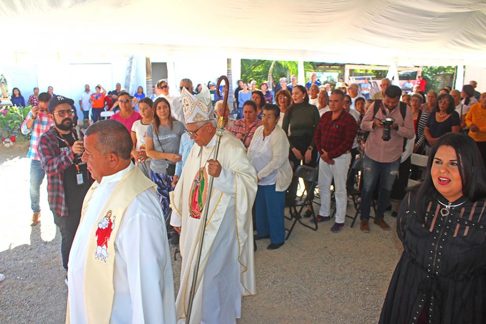 Más de 6 mil peregrinos llegaron a Miraflores para celebrar a la Virgen de Guadalupe Más de 6 mil peregrinos llegaron a Miraflores para celebrar a la Virgen de Guadalupe