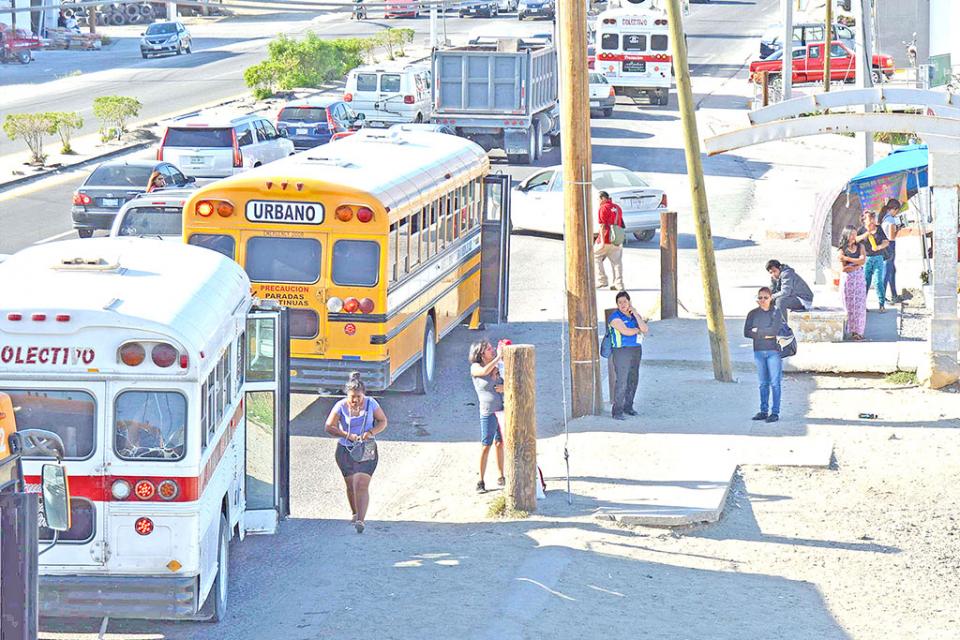 transporte público urbano y colectivo web Denuncia ciudadana rutas insuficientes del transporte público