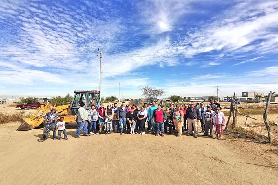 SECUNDARIA agua potable Inicia ampliación en red de agua potable de La Paz