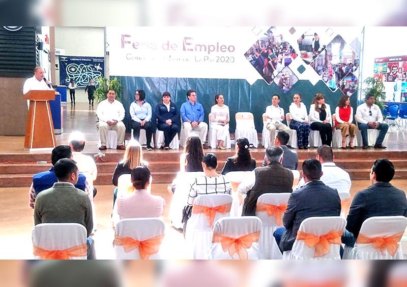 Realizan Primera Feria de Empleo Comercial y de Servicios La Paz 2020 con 27 empresas de diversos sectores Realizan Primera Feria de Empleo Comercial y de Servicios La Paz 2020 con 27 empresas de diversos sectores