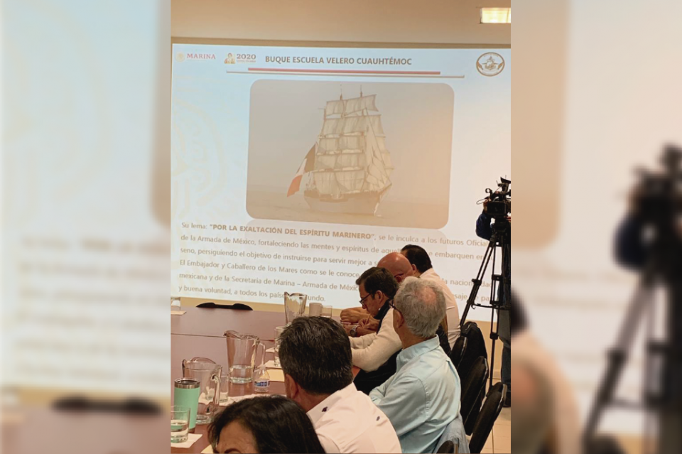 LIGIA-01 Llegará en noviembre el buque insignia de la Armada de México a Cabo San Lucas