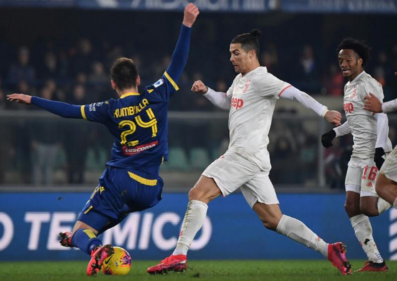 Ronaldo Ronaldo sigue marcando, pero Juventus pierde 2-1 ante Hellas Verona