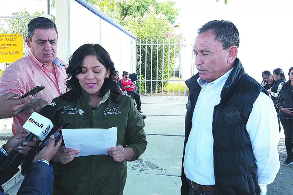 Sigue paro de labores en Semarnat, acusan a Víctor Castro de proteger a la encargada Sigue paro de labores en Semarnat, acusan a Víctor Castro de proteger a la encargada