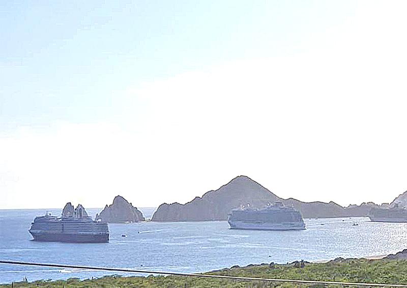 Recibirá Cabo San Lucas 3 triples arribos de cruceros y 5 dobles para marzo Recibirá Cabo San Lucas 3 triples arribos de cruceros y 5 dobles para marzo