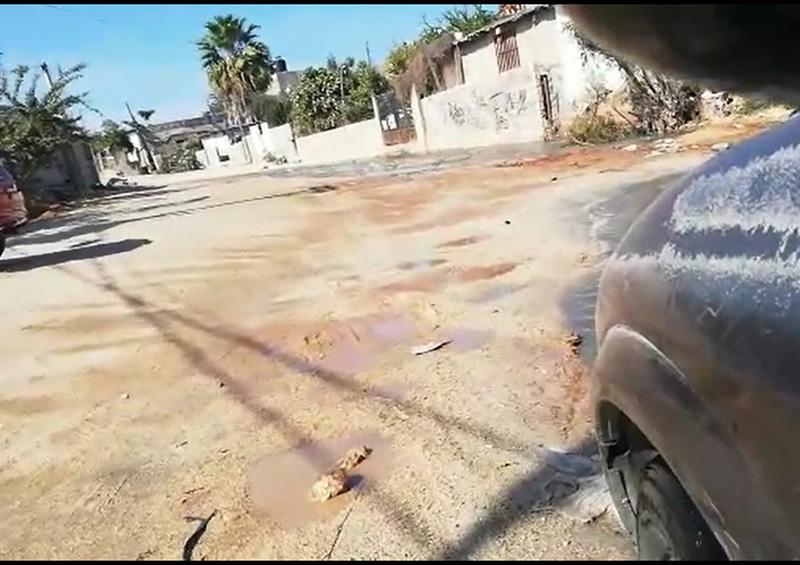 dfgdg Tiene Tierra y Libertad más de un mes con escurrimientos de aguas negra