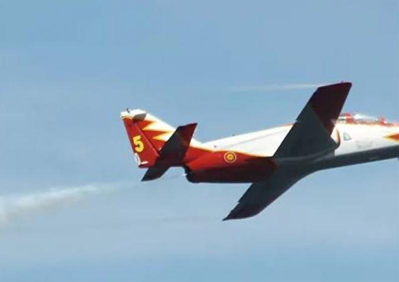 fdfxf Avión militar se estrella en área española del Mediterráneo