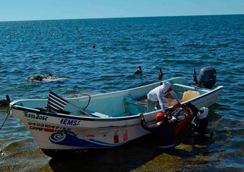 fdsfdf Localizan a cuatro de los seis pescadores extraviados en mar de Oaxaca