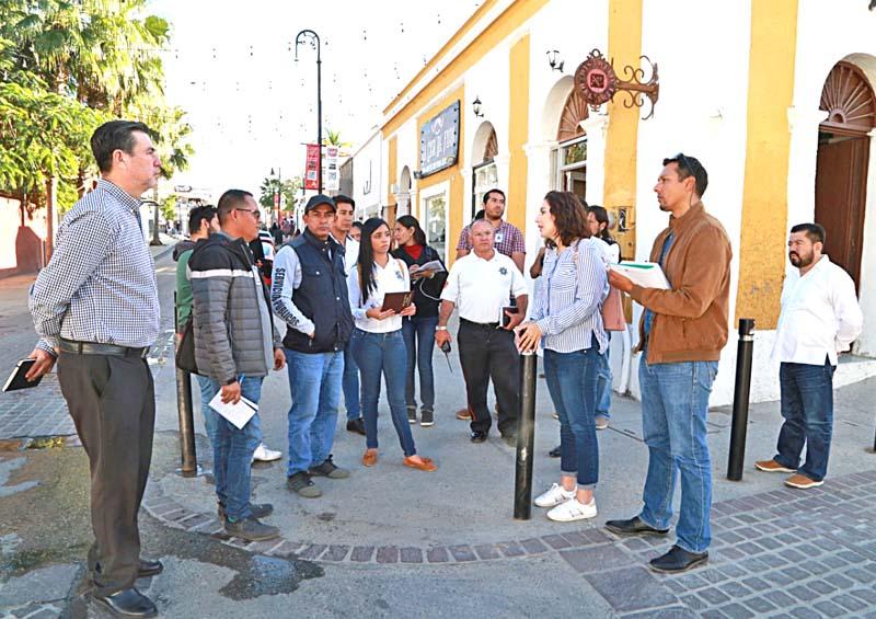 Recorre Gobierno el Centro de SJC para identificar mejoras Recorre Gobierno el Centro de SJC para identificar mejoras