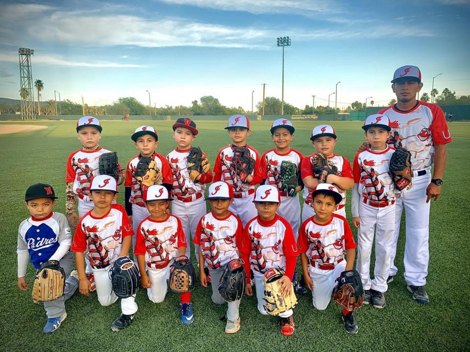 Indios de San José del Cabo Hoy juego final de beisbol U8 Indios vs Diablitos