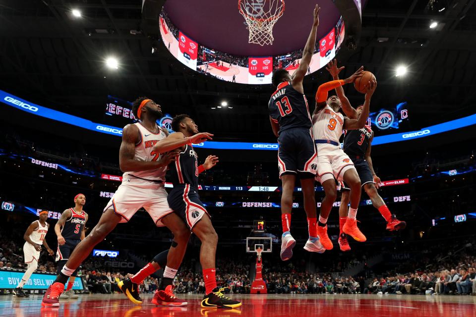 New York Knicks v Washington Wizards La NBA suspendió esta noche la temporada por el coronavirus