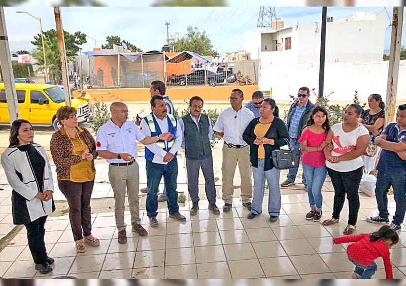 Recorren autoridades obras de mitigación de riesgos en Puerto Nuevo Recorren autoridades obras de mitigación de riesgos en Puerto Nuevo