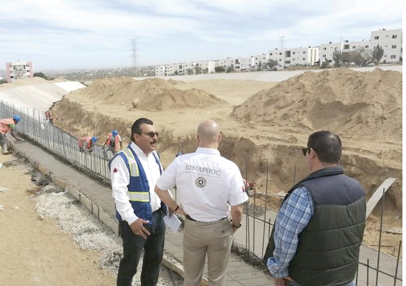 Realiza Protección Civil Estatal supervisión de obras en arroyo “El Zacatal” Realiza Protección Civil Estatal supervisión de obras en arroyo “El Zacatal”