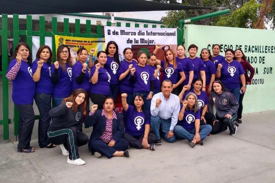 Conmemora Cobach de BCS Día Internacional de la Mujer Conmemora Cobach de BCS Día Internacional de la Mujer