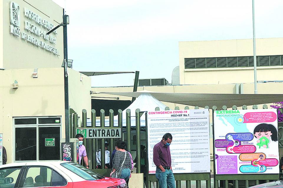 Restringen entrada IMSS e Issste por contingencia epidemiológica Restringen entrada IMSS e Issste por contingencia epidemiológica