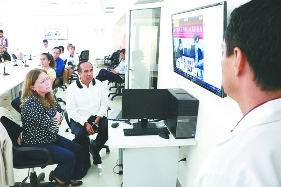 Refuerza sector Salud estrategias contra el Covid-19 con asesoría de China Refuerza sector Salud estrategias contra el Covid-19 con asesoría de China