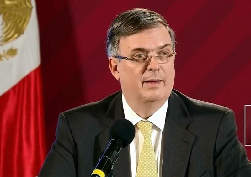 Marcelo Ebrard Agradece Ebrard a embajador de EUA por llegada de ventiladores
