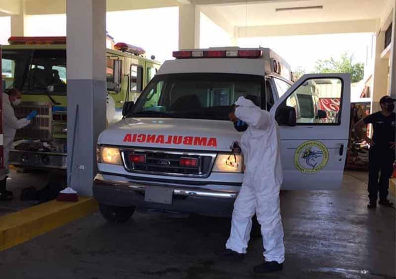 ddssgdsgds Traslada Bomberos de CSL a persona que da positivo a Covid-19