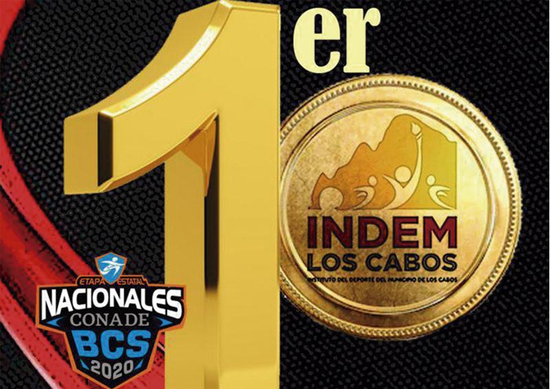 Declaran a Los Cabos ganador estatal de los Nacionales Conade 2020 Declaran a Los Cabos ganador estatal de los Nacionales Conade 2020