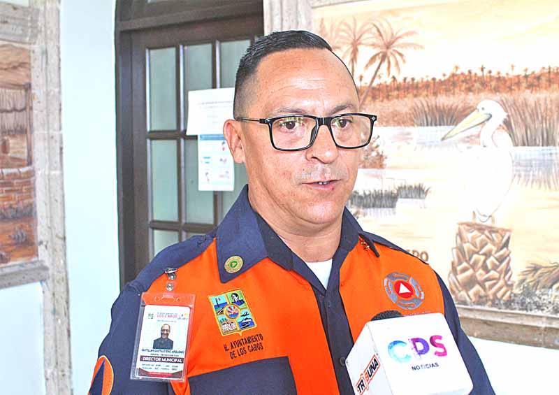 Erick Santillán “Se recomienda iniciar con limpieza en techos y podar árboles ante el inicio de la Temporada Ciclónica 2020” PC Los Cabos