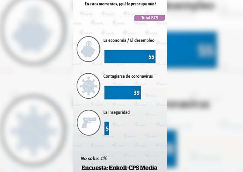 Emergencia sanitaria causa más temor por la economía y el desempleo: encuesta Emergencia sanitaria causa más temor por la economía y el desempleo: encuesta