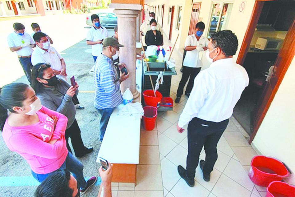 Capacitan a personal de hoteles que brindan alojamiento a médicos Covid-19 Capacitan a personal de hoteles que brindan alojamiento a médicos Covid-19