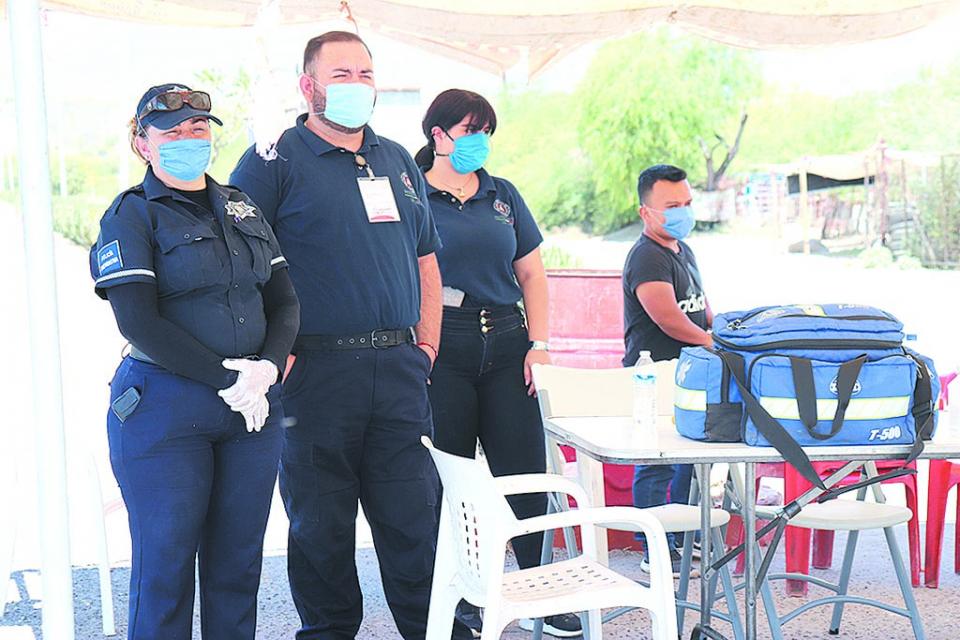 Montan 160 puestos informativos ante contingencia sanitaria Montan 160 puestos informativos ante contingencia sanitaria